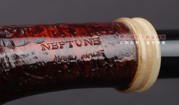 美国大师TODD M.JOHNSON Neptune进口石楠木手工烟斗 粗面26N01-8