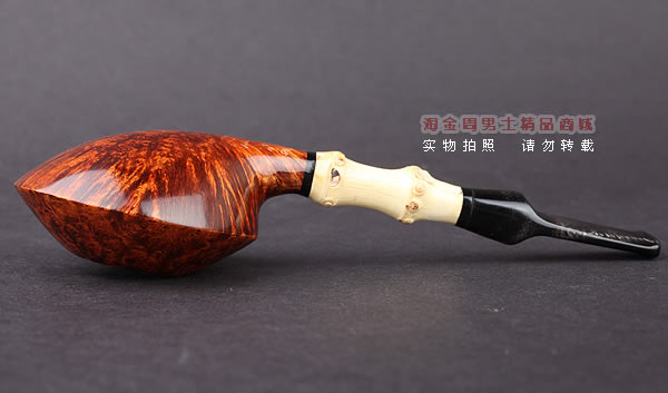 原装正品 加拿大Silver Castle进口石楠木手工烟斗 两游侠SC25N08-5