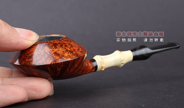 原装正品 加拿大Silver Castle进口石楠木手工烟斗 两游侠SC25N08-9