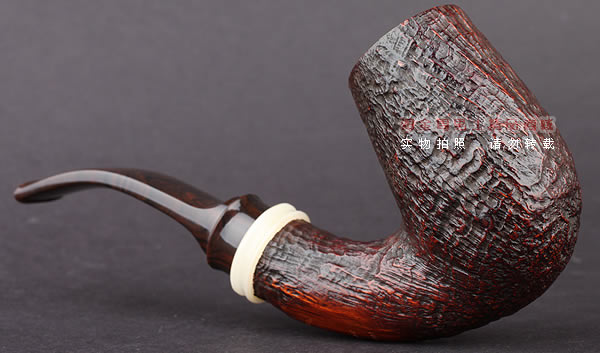 美国大师TODD M.JOHNSON Neptune进口石楠木手工烟斗 粗面27N12-2