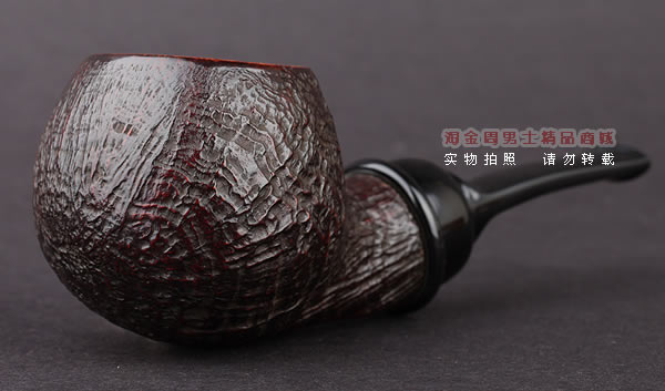美国大师TODD M.JOHNSON Neptune进口石楠木手工烟斗 粗面25N16-1