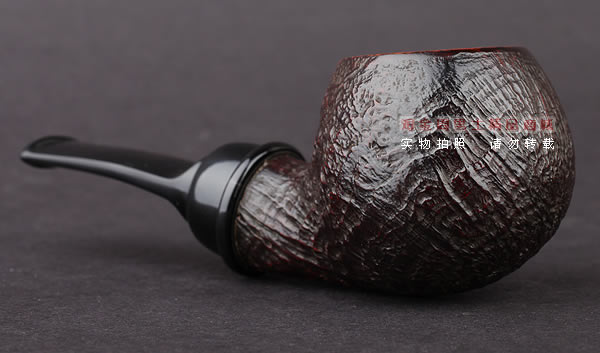 美国大师TODD M.JOHNSON Neptune进口石楠木手工烟斗 粗面25N16-2