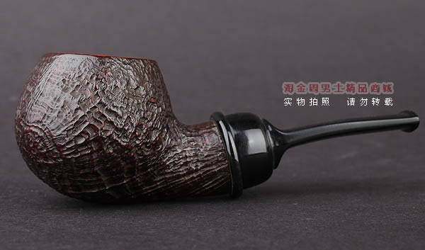 美国大师TODD M.JOHNSON Neptune进口石楠木手工烟斗 粗面25N16-4