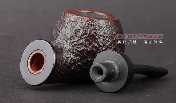 美国大师TODD M.JOHNSON Neptune进口石楠木手工烟斗 粗面25N16-6