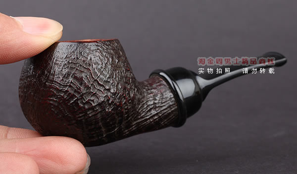 美国大师TODD M.JOHNSON Neptune进口石楠木手工烟斗 粗面25N16-8