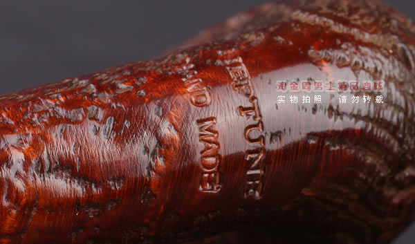 美国大师TODD M.JOHNSON Neptune进口石楠木手工烟斗 粗面24N27-8