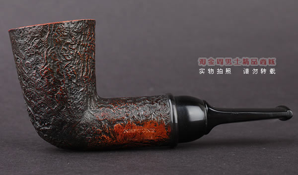美国大师TODD M.JOHNSON Neptune进口石楠木手工烟斗 粗面26N27-4