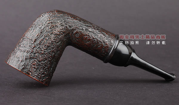 美国大师TODD M.JOHNSON Neptune进口石楠木手工烟斗 粗面26N27-5