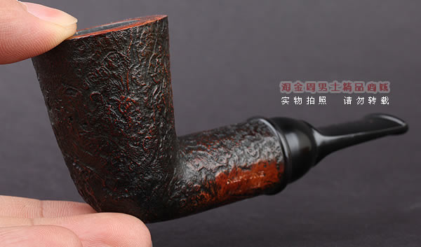美国大师TODD M.JOHNSON Neptune进口石楠木手工烟斗 粗面26N27-9