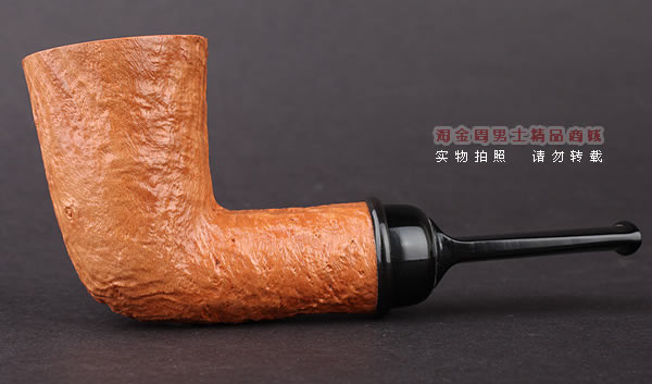 美国大师TODD M.JOHNSON Neptune进口石楠木手工烟斗 粗面24N32-4