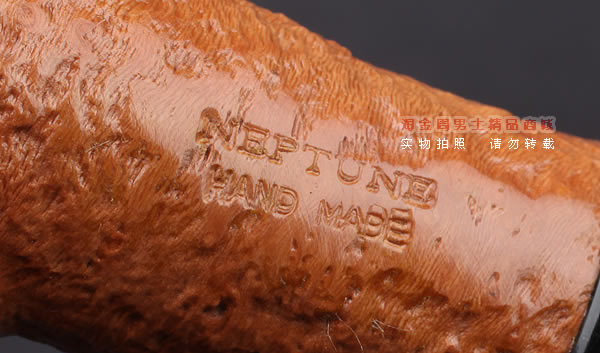 美国大师TODD M.JOHNSON Neptune进口石楠木手工烟斗 粗面24N32-8