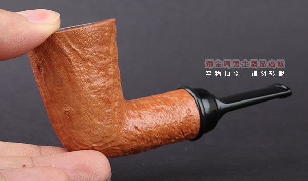 美国大师TODD M.JOHNSON Neptune进口石楠木手工烟斗 粗面24N32-9