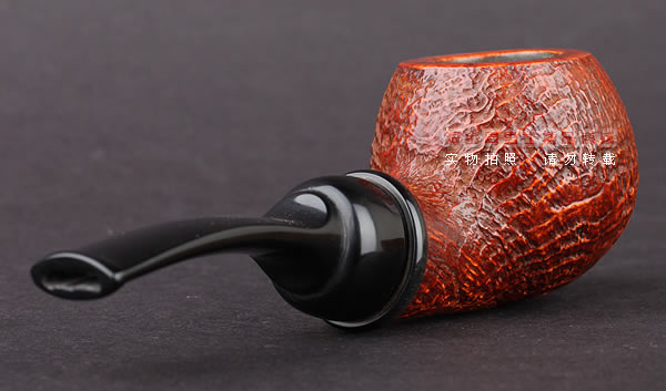 美国大师TODD M.JOHNSON Neptune进口石楠木手工烟斗 粗面24N36-3