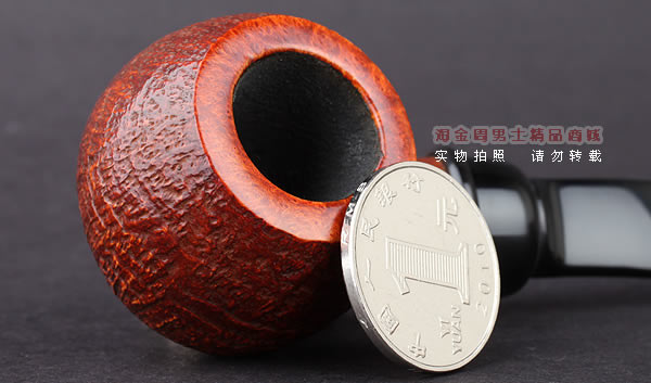 美国大师TODD M.JOHNSON Neptune进口石楠木手工烟斗 粗面24N36-6