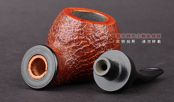 美国大师TODD M.JOHNSON Neptune进口石楠木手工烟斗 粗面24N36-7
