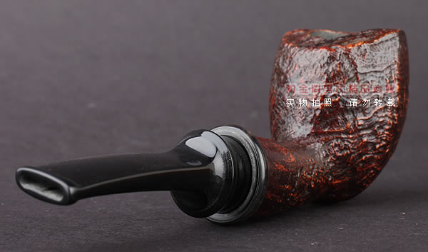 美国大师TODD M.JOHNSON Neptune进口石楠木手工烟斗 粗面24N37-3