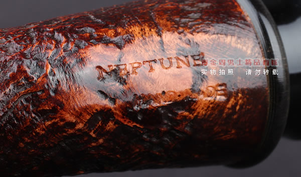美国大师TODD M.JOHNSON Neptune进口石楠木手工烟斗 粗面24N37-8
