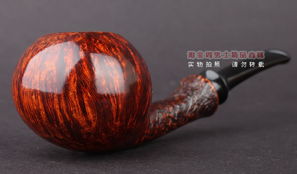 原装进口 加拿大Silver Castle石楠木手工烟斗 荣耀骑兵3A44-1