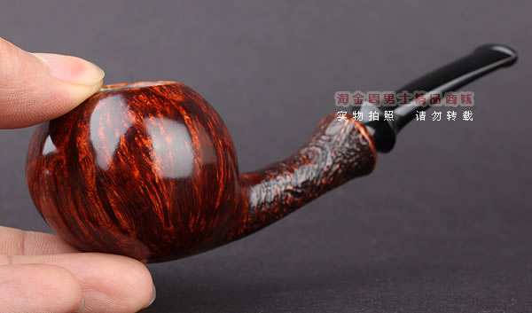 原装进口 加拿大Silver Castle石楠木手工烟斗 荣耀骑兵3A44-10