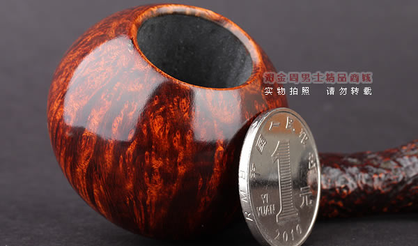 原装进口 加拿大Silver Castle石楠木手工烟斗 荣耀骑兵3A44-7