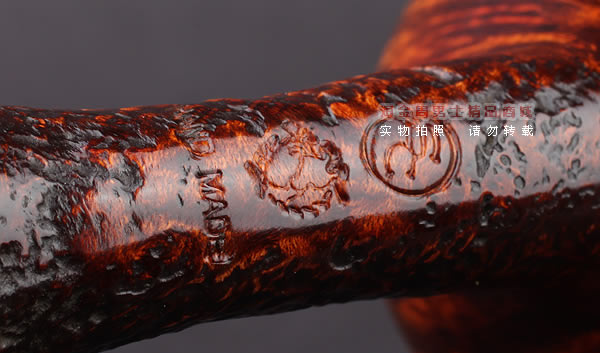 原装进口 加拿大Silver Castle石楠木手工烟斗 荣耀骑兵3A44-9