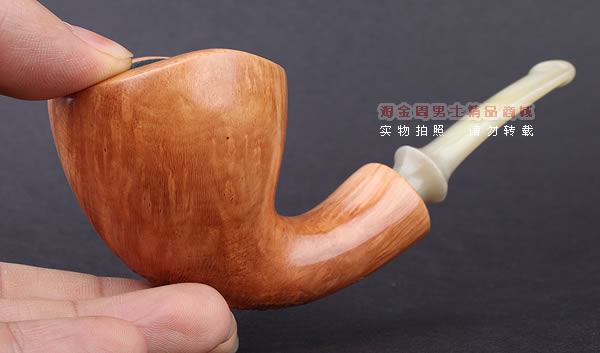 原装正品 加拿大Silver Castle进口石楠木手工烟斗 三骑兵SC6A46-11