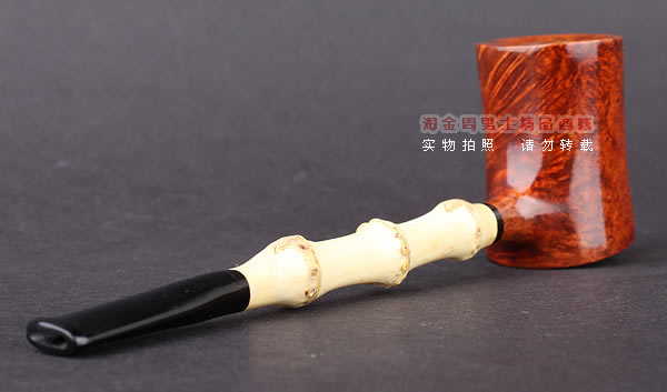 原装正品 加拿大Silver Castle进口石楠木手工烟斗 游侠SC2A48-3