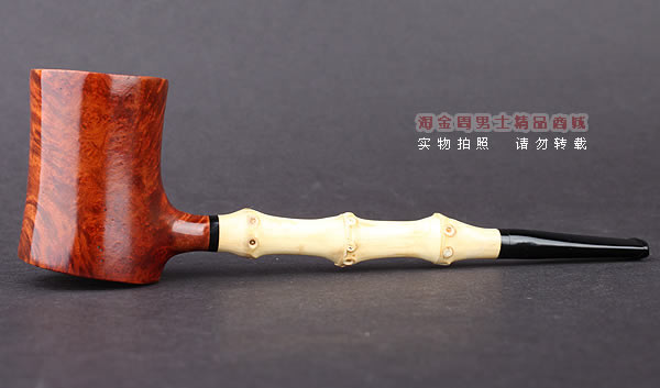 原装正品 加拿大Silver Castle进口石楠木手工烟斗 游侠SC2A48-4