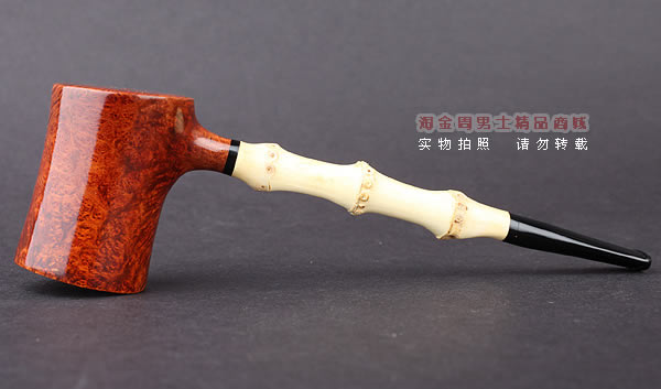 原装正品 加拿大Silver Castle进口石楠木手工烟斗 游侠SC2A48-5