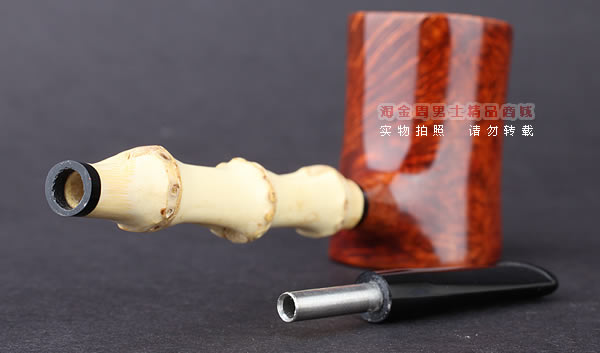 原装正品 加拿大Silver Castle进口石楠木手工烟斗 游侠SC2A48-7