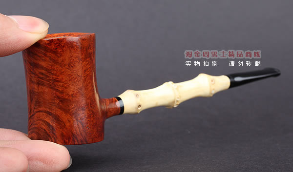 原装正品 加拿大Silver Castle进口石楠木手工烟斗 游侠SC2A48-9
