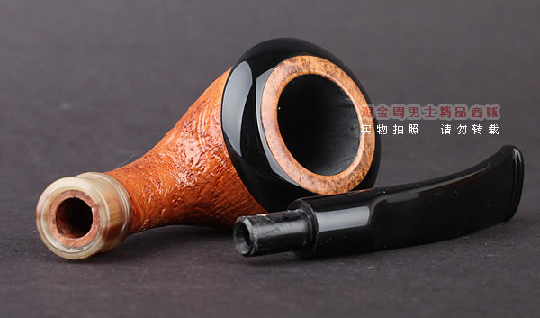 美国大师TODD M.JOHNSON Neptune进口石楠木手工烟斗 粗面24N52-7