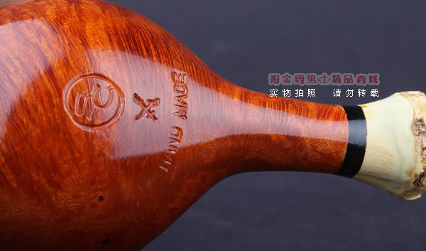 原装正品 加拿大Silver Castle进口石楠木手工烟斗 游侠SC24N66-8