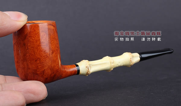 原装正品 加拿大Silver Castle进口石楠木手工烟斗 游侠SC24N66-9