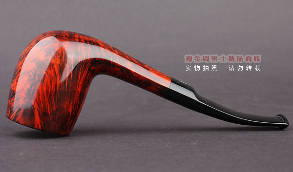 原装进口 法国CHACOM CC石楠木烟斗 2000年度限量斗-5