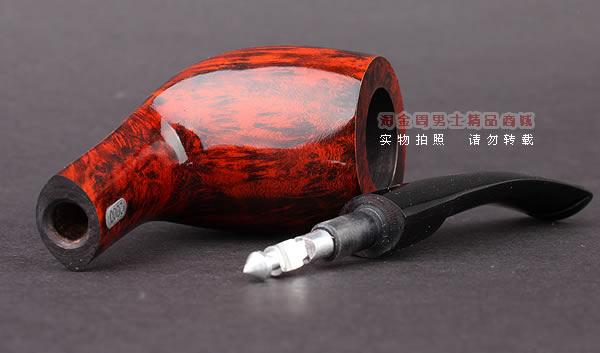 原装进口 法国CHACOM CC石楠木烟斗 2000年度限量斗-7