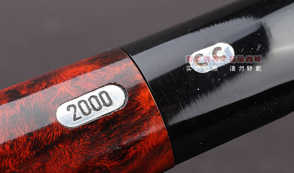 原装进口 法国CHACOM CC石楠木烟斗 2000年度限量斗-8