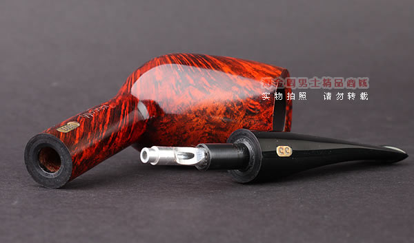 原装进口 法国CHACOM CC石楠木烟斗 2003年度限量斗-7