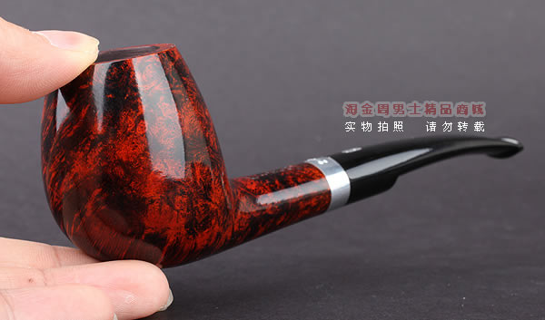 原装进口 法国CHACOM CC石楠木烟斗 2004年度限量斗-10