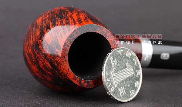 原装进口 法国CHACOM CC石楠木烟斗 2004年度限量斗-6