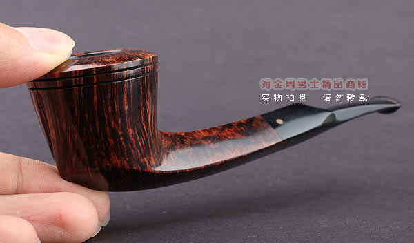 原装正品 进口丹麦大师KAI NIELSEN石楠木烟斗 火焰纹D级Kai45-10