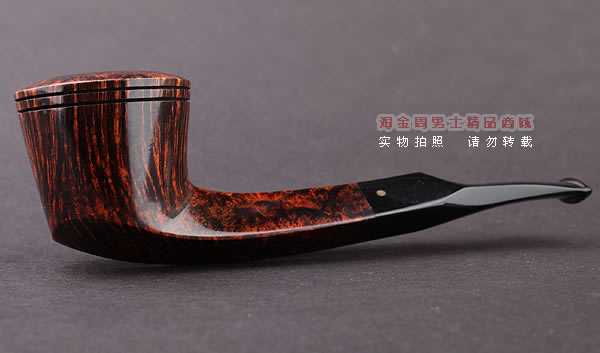 原装正品 进口丹麦大师KAI NIELSEN石楠木烟斗 火焰纹D级Kai45-4