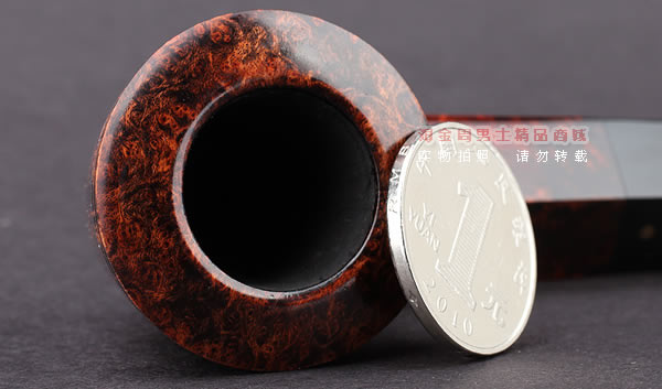 原装正品 进口丹麦大师KAI NIELSEN石楠木烟斗 火焰纹D级Kai45-7