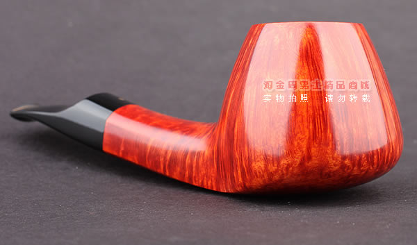 原装正品 进口丹麦大师KAI NIELSEN石楠木烟斗 火焰纹D级Kai46-2