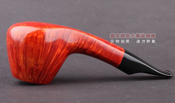 原装正品 进口丹麦大师KAI NIELSEN石楠木烟斗 火焰纹D级Kai46-5