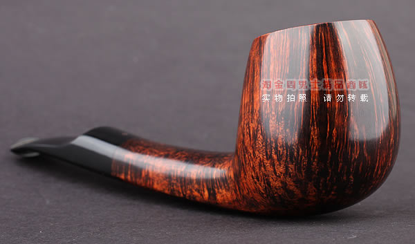 原装正品 进口丹麦大师KAI NIELSEN石楠木烟斗 直纹斗C级Kai47-2