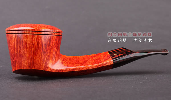 原装正品 进口丹麦大师KAI NIELSEN石楠木烟斗 直纹斗C级Kai49-4