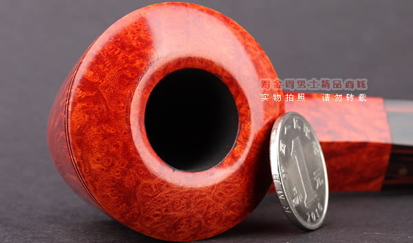 原装正品 进口丹麦大师KAI NIELSEN石楠木烟斗 直纹斗C级Kai49-7