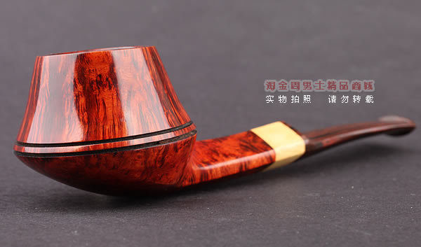 原装正品 丹麦大师Jorgen NIELSEN进口石楠木烟斗 直纹斗JG10-1