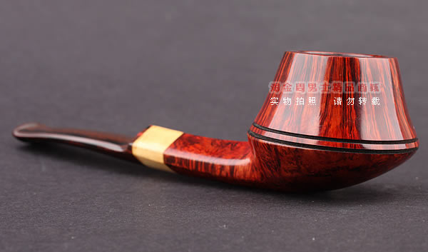 原装正品 丹麦大师Jorgen NIELSEN进口石楠木烟斗 直纹斗JG10-2